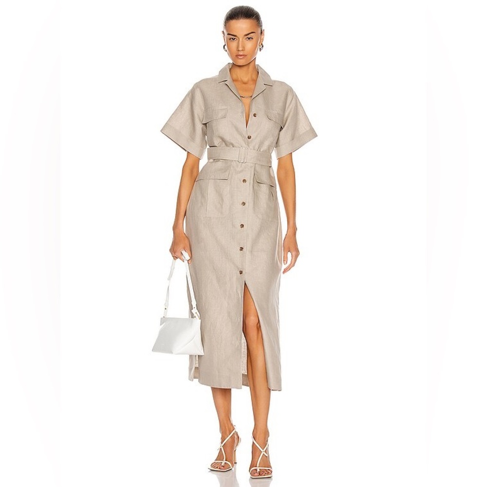 COPY - NWT Matthew Bruch, Safari midi dress, Size 3 (US 6), never worn!